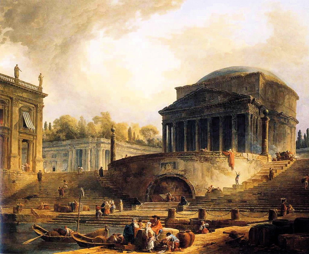Veduta di Ripetta - Beaux, Arts de Paris